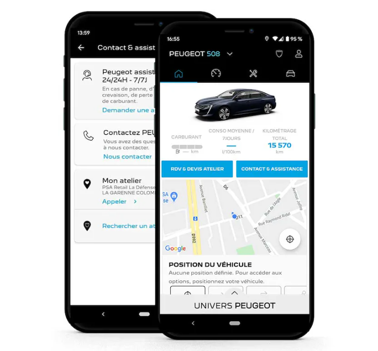 【ドライブを愉しく】MYPEUGEOT APP
