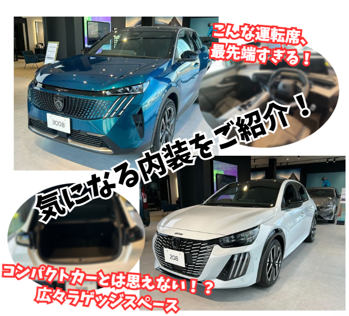 展示車の内装をご紹介！